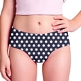 thumbnail image 4 of OSOLU Girls Swimsuit Briefs Bottom Polka Dot Summer Swimwear Stretchy Soft Kids Girl Bathing Suit 2-8Y Cute Beachwear, 4 of 4