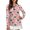 Black Tree Stars, variant on Jiueut Galaxy Butterfly with Florals Half Zip Polo for Women Breathable Pullover Zip Up Lightweight Tennis Shirts Quick Dry T Shirts for Exercise, Size Medium