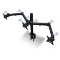 thumbnail image 2 of Mount-It! Support de Bureau Full Motion Triple Monitor MI-753, 2 of 3