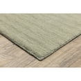 thumbnail image 3 of Oriental Weavers Aniston II Hand-made Wool Area Rug - 27115 - 5' x 8' - in Solid Silver - Classic Casual Style, Hand-Made Wool Rugs, Bedroom, Office Rug, 3 of 3