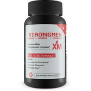 Strongmen - Natural Testosterone Booster - Pomotes Increased Strength, Weight Loss, Faster Recovery Times, and Confidence - Maximum Strength, Fast Acting Formula - 60 Capsules