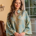 thumbnail image 6 of Women Kaftan Dress Full Length Kaftan Dress Embroidered Dress Full Cover Robe Dress, 6 of 9