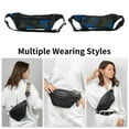 thumbnail image 2 of Unique Bargains 1 Pc Fanny Pack Camo Pattern Waist Bag Camouflage Blue, 2 of 6