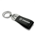 thumbnail image 3 of iPick Image for RAM 2500 Logo Black Real Leather Loop Strap Chrome Metal Key Chain, Official Licensed, 3 of 5