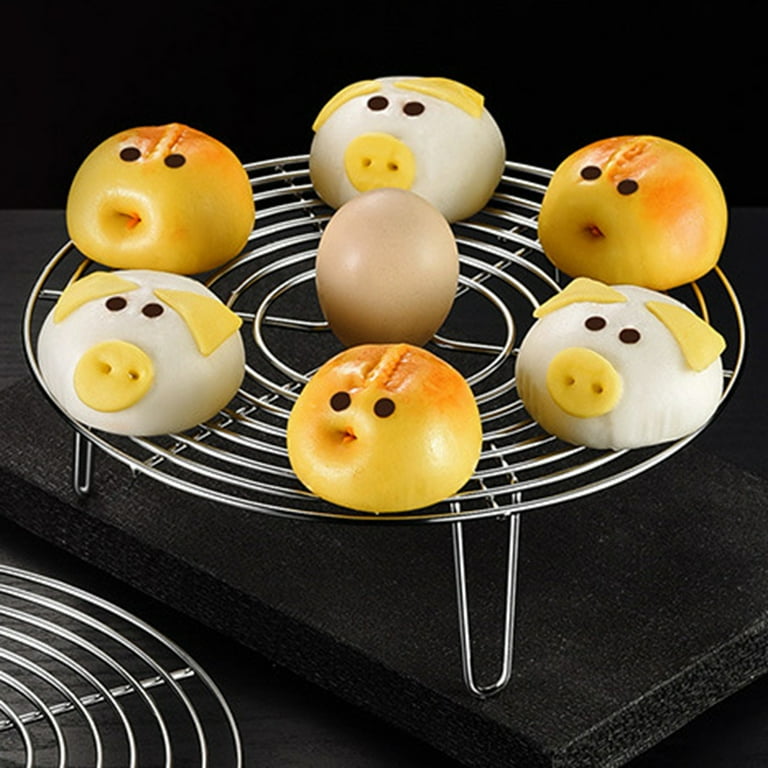 Home Hold Single round Plastic Steamer Steamer Rack Steaming Basket Cage  Drawer Steaming Rack Steamer Steamer New Chinese Style