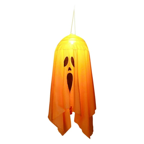 EUDIDV Creepy Props Halloween LED Decorative Light Ghost Lantern String Handheld Pumpkin Lantern Luminous Ghost Hanging Lamp Spooky Halloween Ornaments