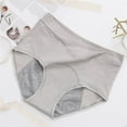 thumbnail image 2 of Women's High Waist Panties High Waisted Leak Proof Panties Underwear For Women Leak Proof Cotton Overnight Menstrual Panties Briefs, Women's Panties XL, 2 of 9