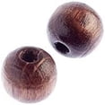 thumbnail image 2 of John Bead Euro Wood Beads - Dark Brown, Round, 6 mm, Pkg of 200, 2 of 2