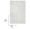 thumbnail image 2 of Livabliss Wool Rugs for Living Room, 5x7 Brook Modern Cream Area Rug, Bedroom Dining Room Home Decor Handmade Carpet (5' x 7'6"), 2 of 7
