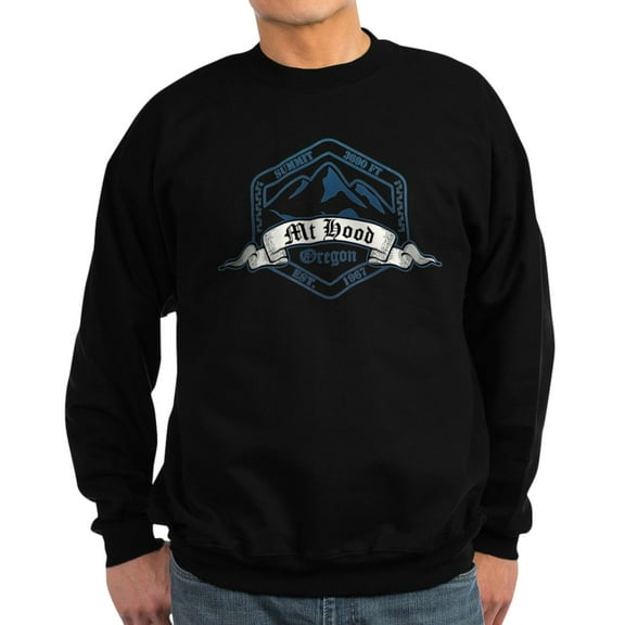CafePress - Mt Hood Ski Resort Oregon Sweatshirt - Classic Crew Neck Sweatshirt