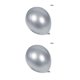thumbnail image 2 of Toystoory 50 globos de látex para boda, fiesta de cumpleaños, aniversario. plata 2Conjunto, 2 of 6
