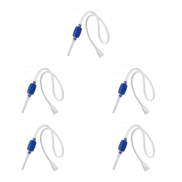 ZLight Vacuum Cleaner Fish Tank Practical Household Supplies Siphon Pump Barometric Home Accessories Removal Filter Cleaners 5Set