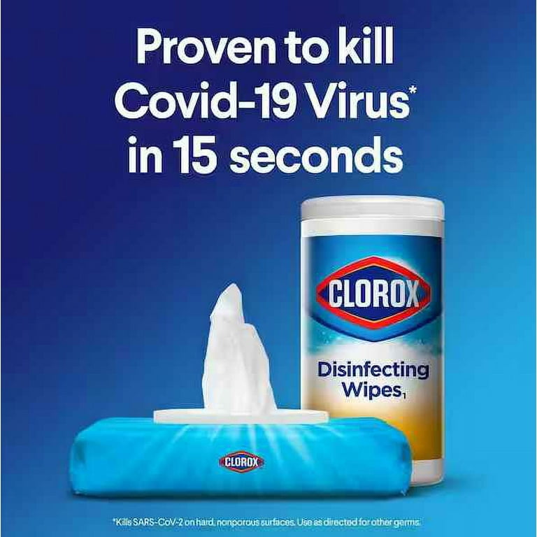 Clorox Bleach-Free Disinfecting and Cleaning Wipes, Fresh Scent, 35 Count 