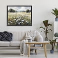 thumbnail image 3 of Stupell Industries Traditional Calm Meadow of Wildflowers Black Floating Frame Canvas Art, 31 x 25, by Franklyn Gregory, 3 of 8