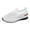 White, variant on Womens Sparkly Butterfly Rhinestones Platform Wedge Walking Shoes Bling Fall Knit Slip on Socks Casual Tennis Work Loafer Sneakers