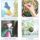 thumbnail image 5 of Pegatinas para ventana de hortensias de 4 estilos, primavera y verano, flores moradas, decoración de ventanas de vidrio, pegatinas florales de doble cara., 5 of 9