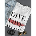thumbnail image 3 of Give Love Back Women T-Shirt, Female 5X-Large, 3 of 4