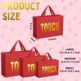 thumbnail image 2 of Bolsas de regalo Kolldenn, 5 unidades, color rojo kraft, 32 x 22 x 10 cm, 2 of 7
