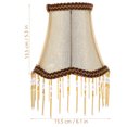 thumbnail image 2 of OUNONA table lamp shade Cloth Wave Shape Softening Light Home Decoration 1Pack, 2 of 5