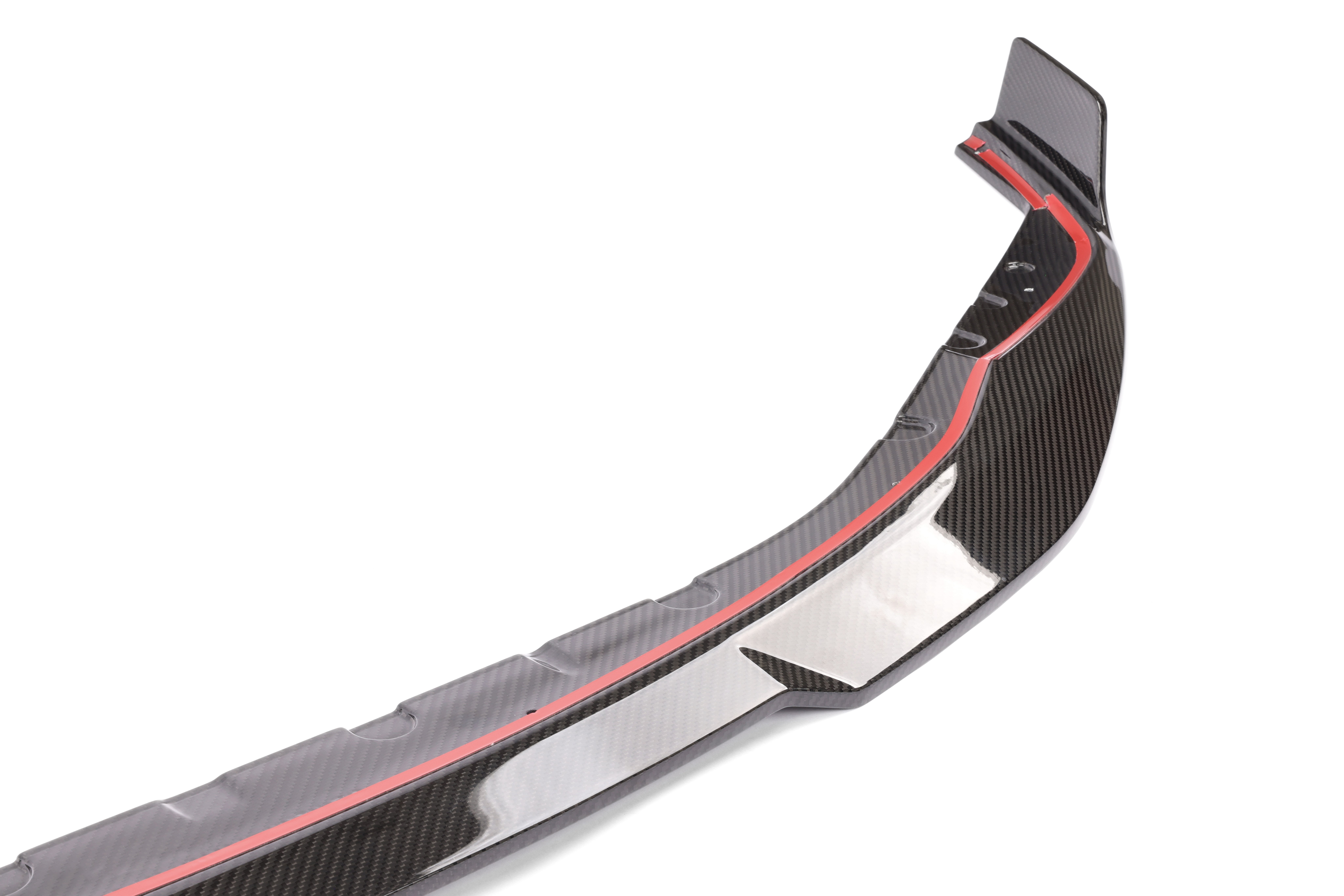 Dinan D980-0029 Performance Front Lip - Gloss Twill Carbon Fiber