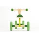 thumbnail image 5 of Hape Scoot Around Ride On Wood Bike | Award Winning Four Wheeled Wooden Push Balance Bike Toy for Toddlers with Rubberized Wheels, Bright Green L: 20.5, W: 12.8, H: 15.1 inch, 5 of 5