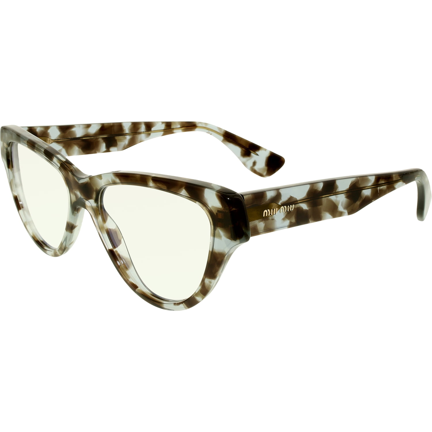 Download Miu Miu Women's MU10NV-UAH1O1-52 Tortoiseshell Butterfly ...
