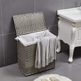 thumbnail image 5 of Mxfurhawa Laundry Hampers with Lid, Gray, 5 of 8