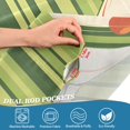thumbnail image 4 of Yayeee Kitchen Valance Rod Pocket 54" x 18" Living Room Window Curtain, Black Martini, 4 of 6