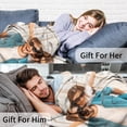 thumbnail image 5 of Custom Blanket with Photo Personalized Blankets and Throws Picture Blanket for Mothers Day Birthday Customized for Mom Dad Couple Girlfriend Boyfriend Wife Husband Blankets, 5 of 5
