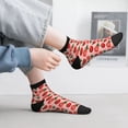 thumbnail image 2 of Pofeuu Tomatoes Print 30cm Socks, Adult Running Hiking Socks for Youth and Adult, 2 of 7