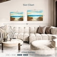 thumbnail image 4 of Elephant Stock Ocean Breeze Wall Art - Horizontal Canvas Wall Art - Hallway Wall Decor - Beach Canvas - Turquoise And Blue Decor By Nan - 30" x 20", 4 of 8