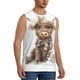 thumbnail image 2 of Fotbe C Men's Camiseta sin Mangas Estampada para Hombres, Playera Casual para Gimnasio, Entrenamiento, Playa-Small, 2 of 7