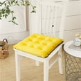 Sueyeuwdi Seat Cushion Chair Cushions Color Matching Crystal Velvet Cushion Chair Cushion