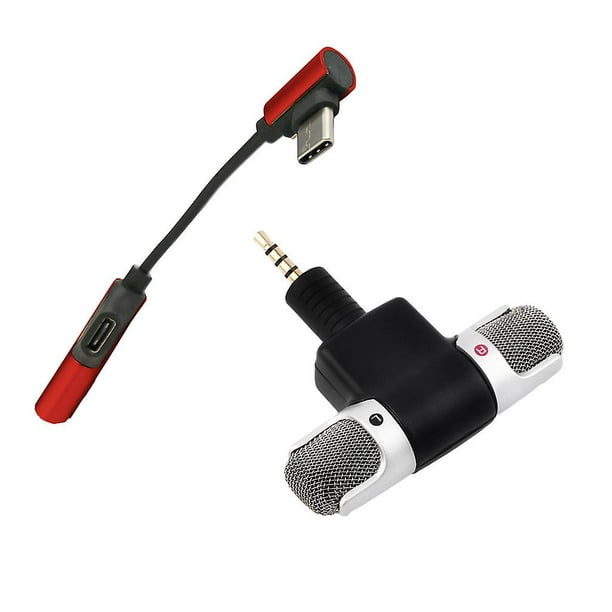 External Wireless Microphone 3.5mm Type C to Audio Adapter For DJI Osmo  Pocket