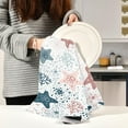 thumbnail image 6 of Kitchen Towels Cute Summer Starfishes Pattern Cleaning Towel Absorbent Hand Towels Tea Towels for Home Restaurant Dish Clean 28" x 18", 6PCS Washcloth Gift, 6 of 7
