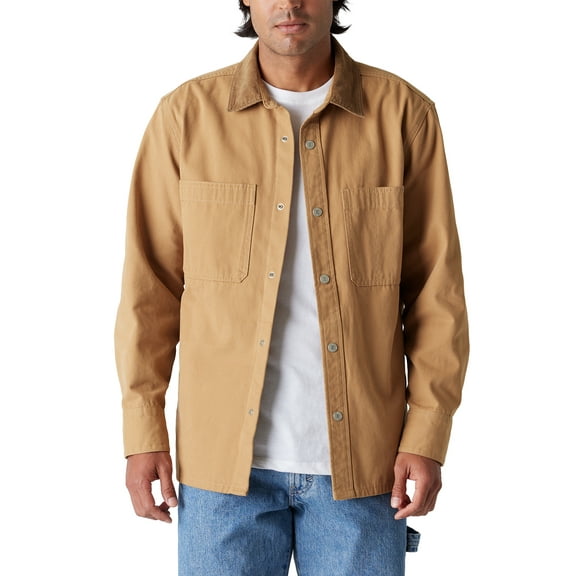 Levi Strauss Signature Men's Utility Corduroy Collar Shirt Jacket