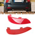 thumbnail image 4 of Car Rear Bumper Reflector Lens 30763345 30763346 For Volvo S40 V50 2008-2015, 4 of 10