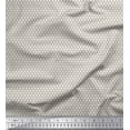 thumbnail image 1 of Soimoi Polyester Crepe Fabric Bar Graph Shirting Decor Fabric Printed Yard 42 Inch Wide, 1 of 1