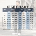 thumbnail image 4 of Men's Wide Leg Cargo Pants High Waisted Drawtring Baggy Adjustable Casual Loose Fit Warm Trousers Hiking Work Pant with Multi Pockets Black S, 4 of 9