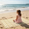 thumbnail image 5 of OGLCCG Sarong Cover Up Girls Beach Cover Up Bikini Bathing Suit Swimwear Coverup Long Sarongs Beach Wraps for Girls 3-16 Years, 5 of 7