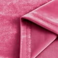 thumbnail image 4 of VEKDONE Womens Mini Dress Long Sleeve Mock Neck Velvet Dresses Casual Solid Color Business Holiday Party Dress Soft Comfy Short Dress Pink XL, 4 of 8