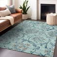 thumbnail image 3 of Dalyn Rugs Premium Machine Washable Mayfield AMF762 Teal 9' x 12' Rug, 3 of 7