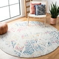 thumbnail image 2 of SAFAVIEH Tulum Lakisha Oriental Area Rug, Ivory/Blue, 11' x 11' Round, 2 of 8