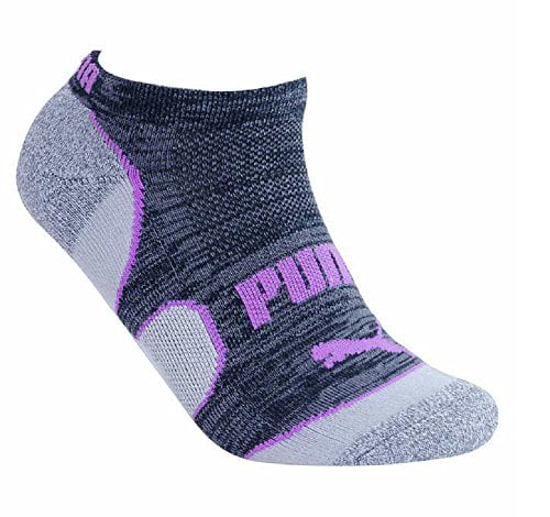 Puma CoolCell 8 Pair No Show Women's Socks, Black/Gray (Sock Size: 9-11,  Shoe Size: 5-9.5) - Walmart.com