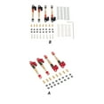 thumbnail image 3 of Shock Absorber Built-in Spring Upgraded Supplies Model Accessories Oil Solid Frame Damper Metal Structure 1/24 Scale Quakeproof RC Buffer Red, 3 of 7