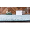 thumbnail image 4 of Unique Loom 3146515 6 x 9 ft. Geometric Trellis Frieze Rectangular Rug, Light Blue, 4 of 5