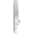 thumbnail image 4 of Ekena Millwork 40"W x 16-7/8"H x 2-3/4"P Elliptical Sunburst Architectural Grade PVC Combination Pediment, 4 of 7