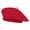 Red, variant on Top Headwear Wool Blend French Bohemian Beret, Red