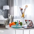 thumbnail image 1 of RENACLIPY Elegant Sky Blue Animal Decor Ceramic Jewelry Dish Tray for Kitchen Storage, 1 of 6