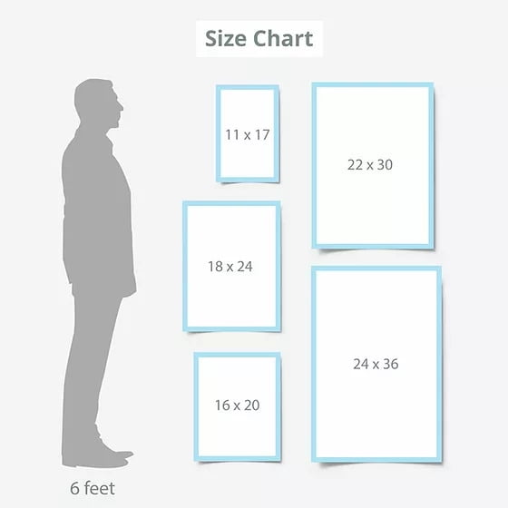 Walmart Poster Sizes